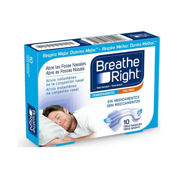 Breathe Right Tiras Nasal Peq 30 U