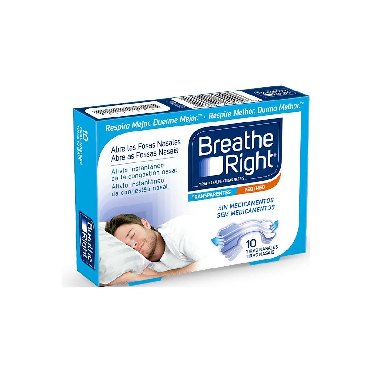 Breathe Right Tiras Nasal Peq 30 U