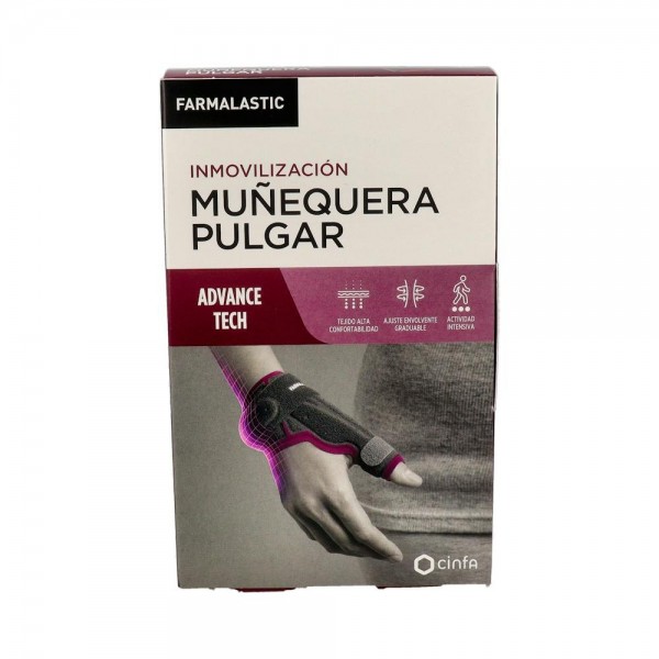 Muñequera Farmalastic Advanced Inm Pulgar T 1