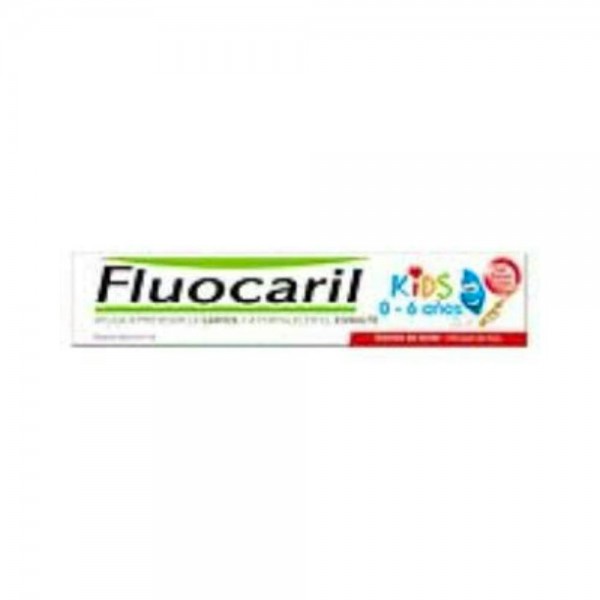 Fluocaril Kids Gel Fresa Hasta 6 Años 50 Ml