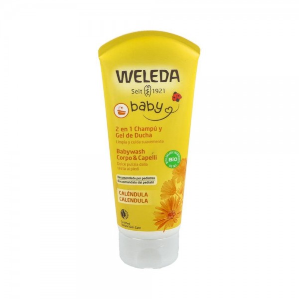 Weleda Champu&Gel Ducha Calendula Bebe 200 Ml
