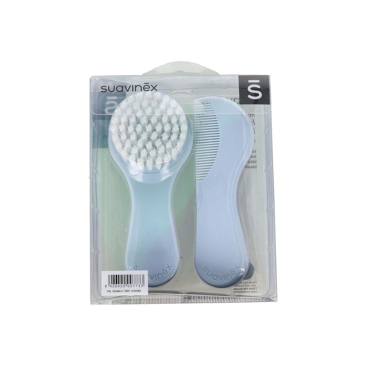 Set Suavinex Cepillo Y Peine Azul