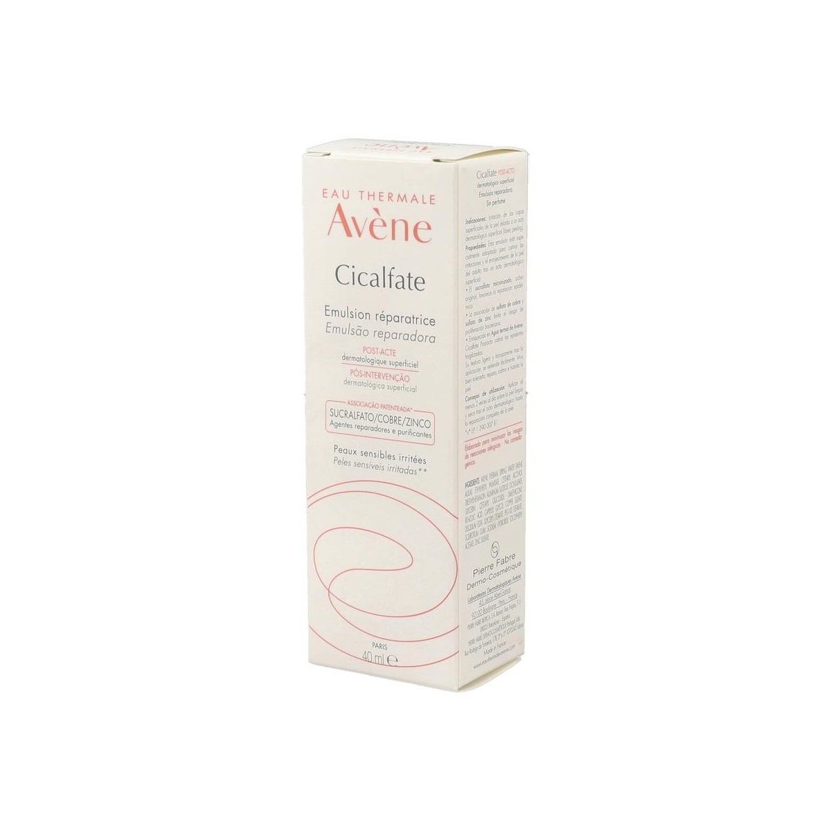 Avène Cicalfate+ Crema hidratante reparadora...