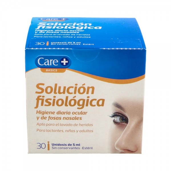 Solucion Fisiologica Care + Stada 5 Ml 30 Monodosis