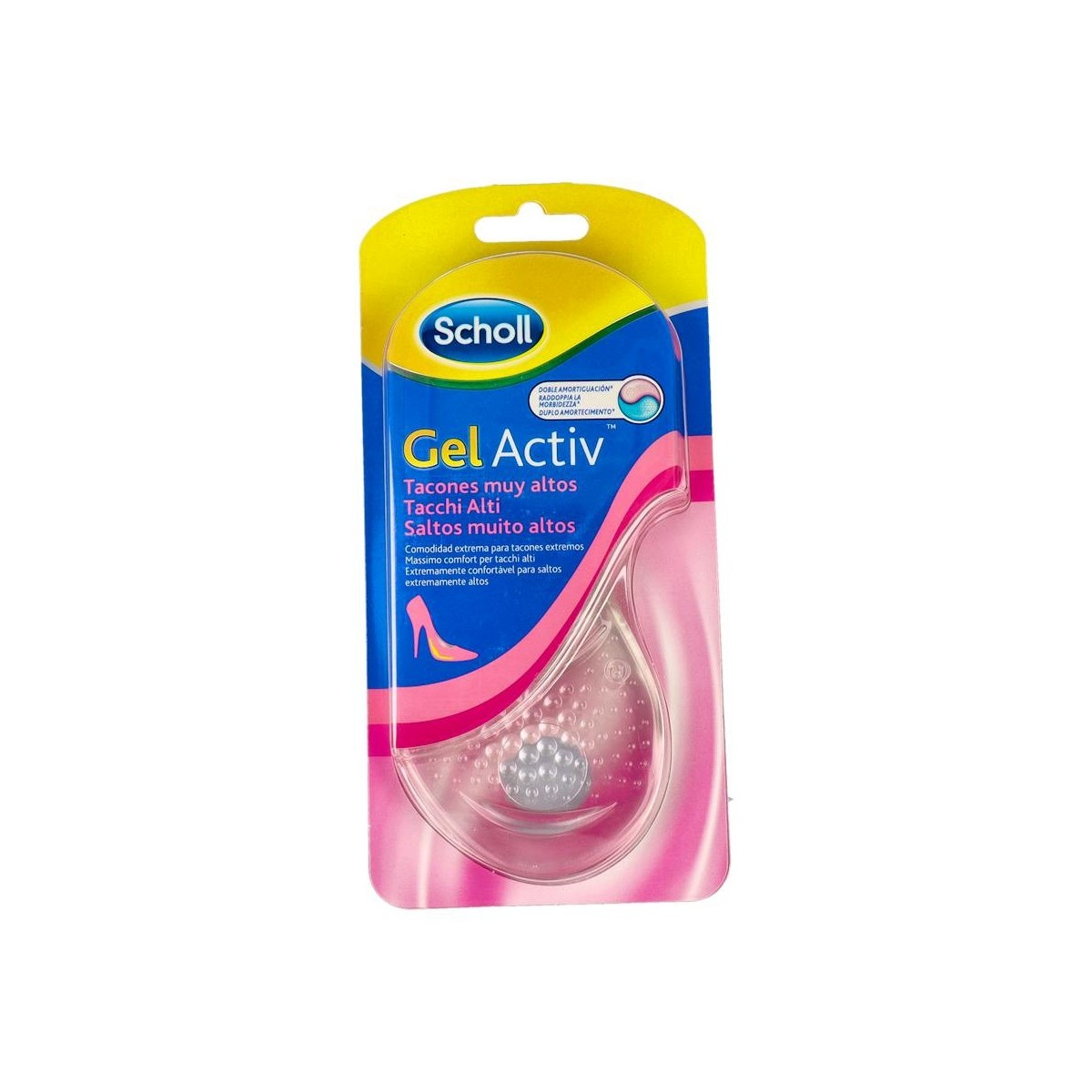 Plantillas Scholl Gel Activ Tacon Alto