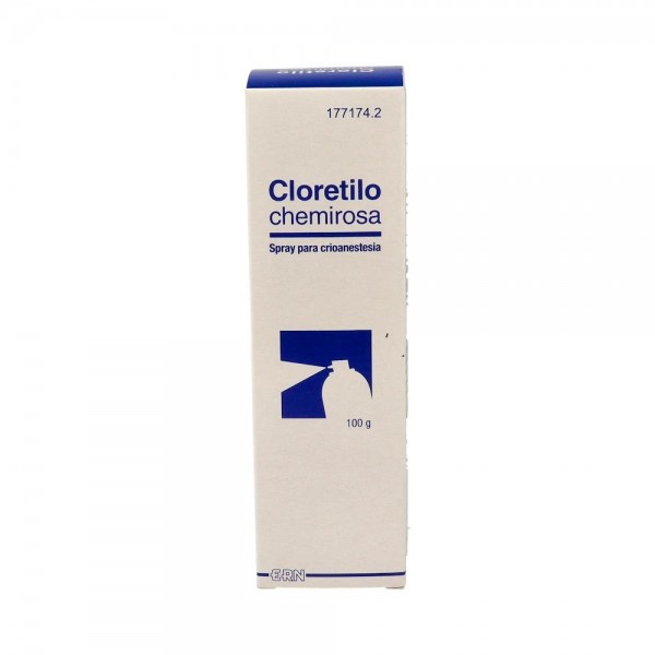 Cloretilo Chemirosa Spray 100 Gr