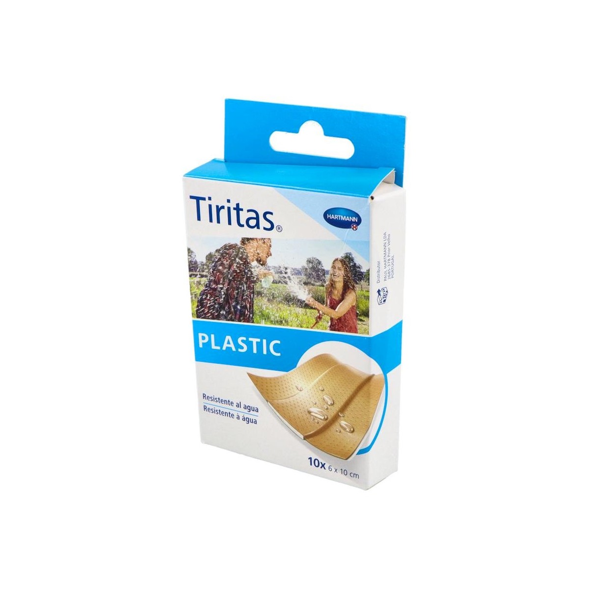 Tiritas Plastic 6x10cm 10 uds