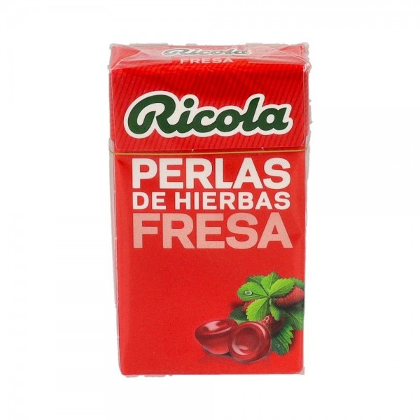 Ricola Perlas S/A Fresa 25 G