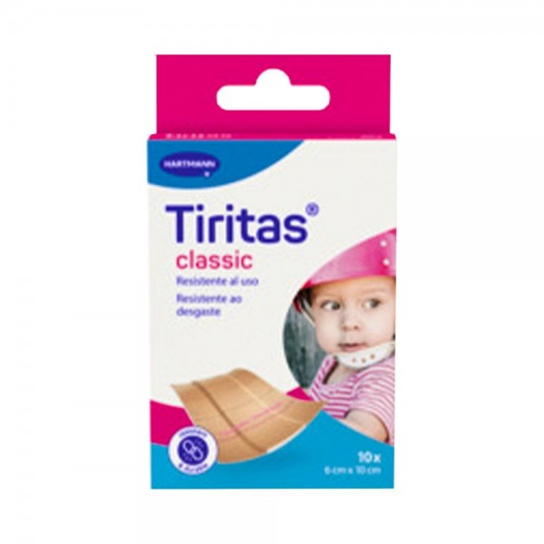 Tiritas Classic 6x10cm precortadas 10 uds