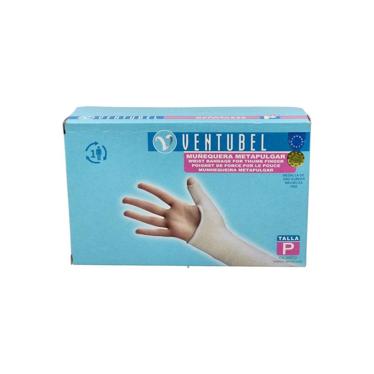Muñequera Ventubel Meta/Pulgar T 1