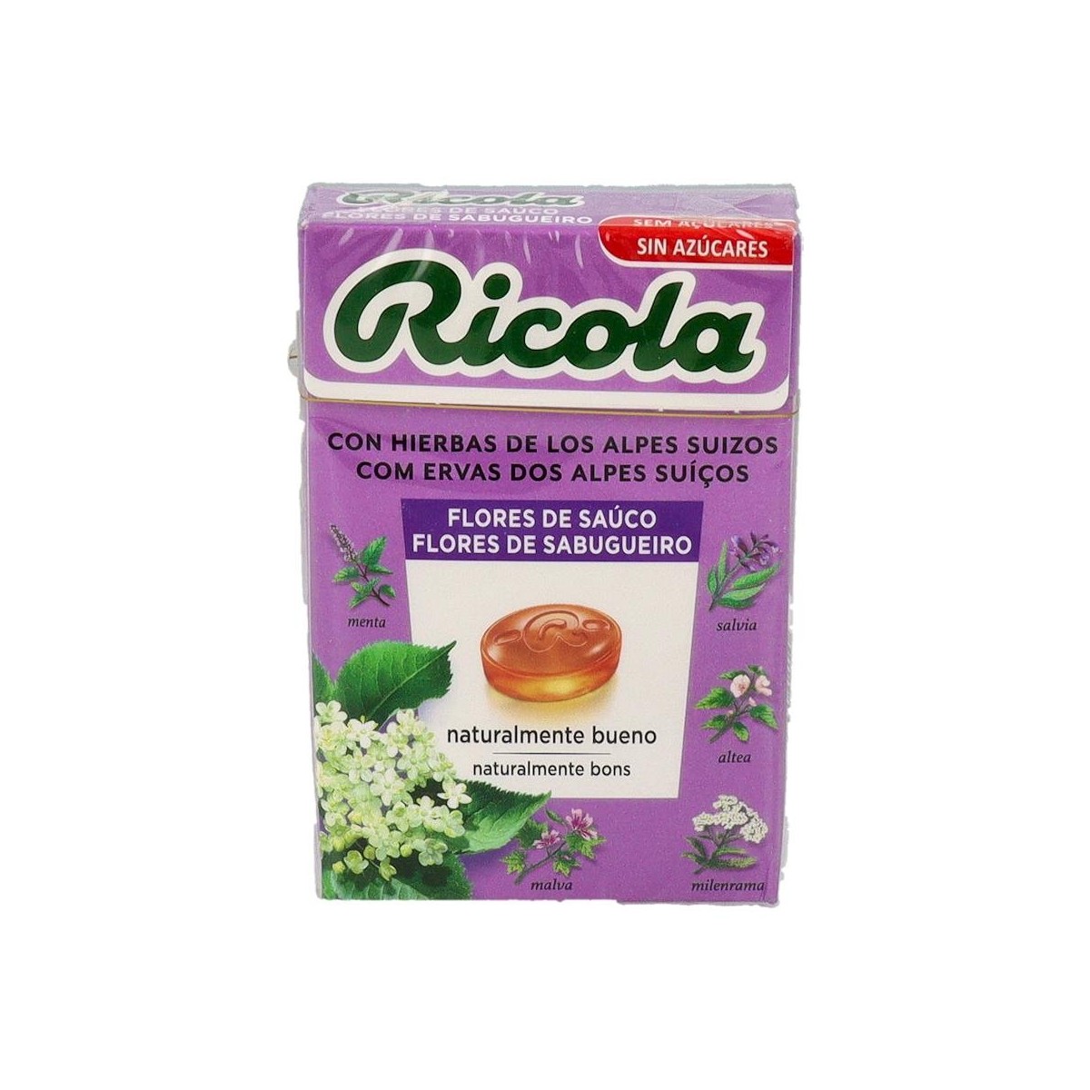 Ricola Caram S/A Flor Sauco 50 G