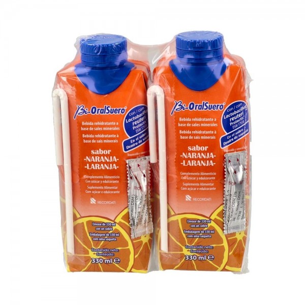 Bioralsuero Naranja 3X200 Ml Briks