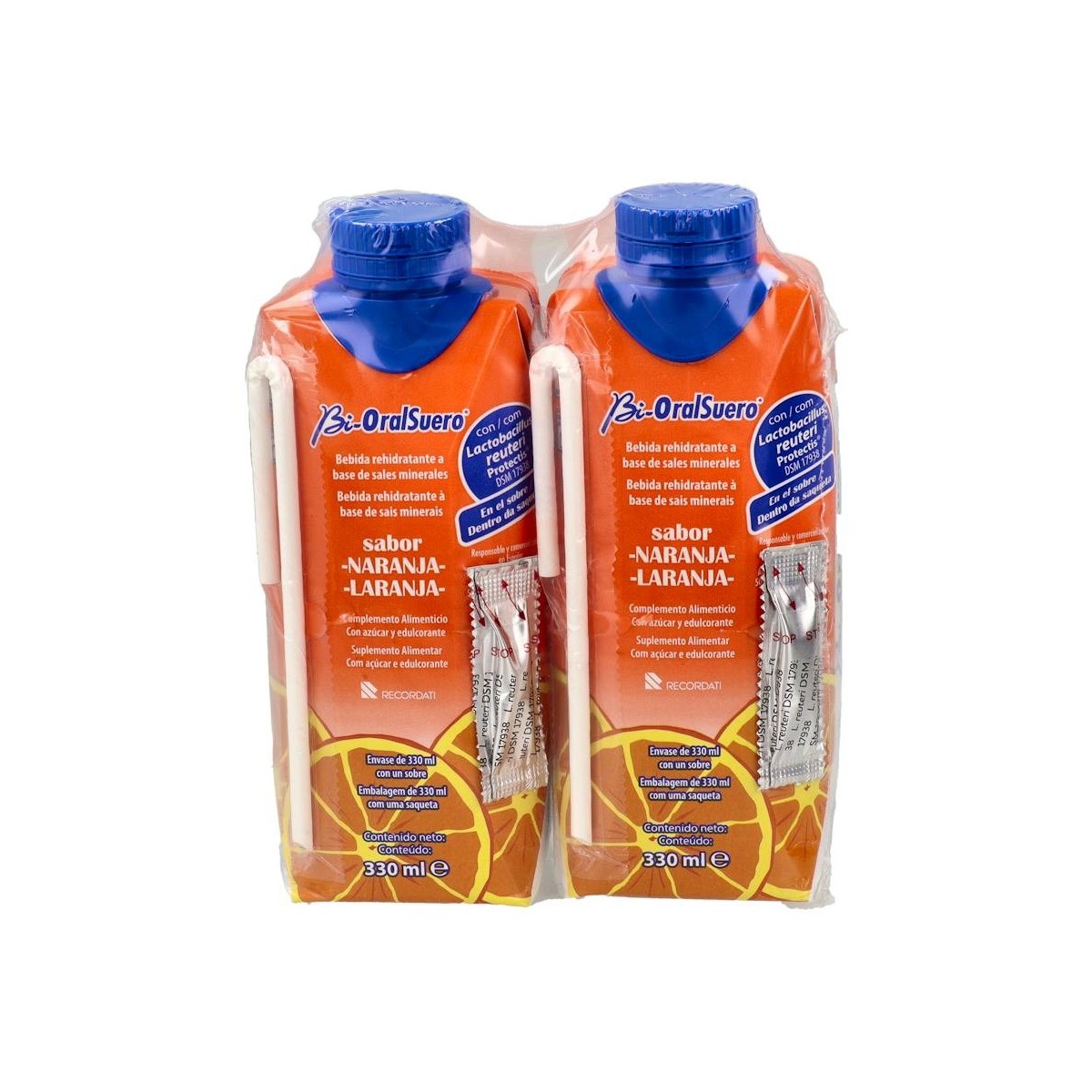 Bioralsuero Naranja 3X200 Ml Briks