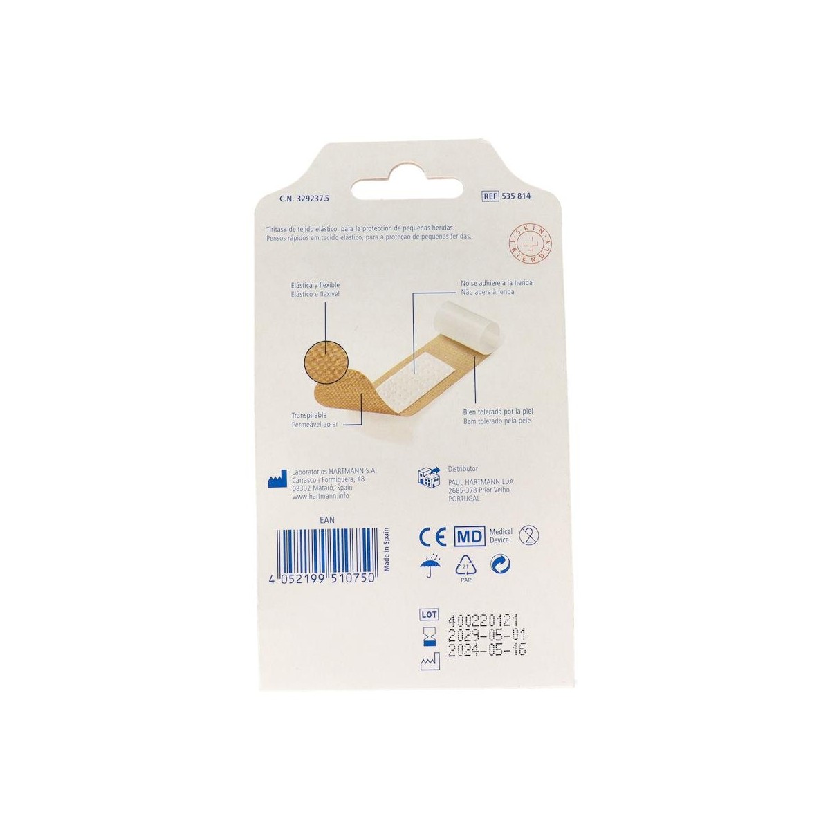 Tiritas Flexible rapid surtido 2 tamaños 20 uds