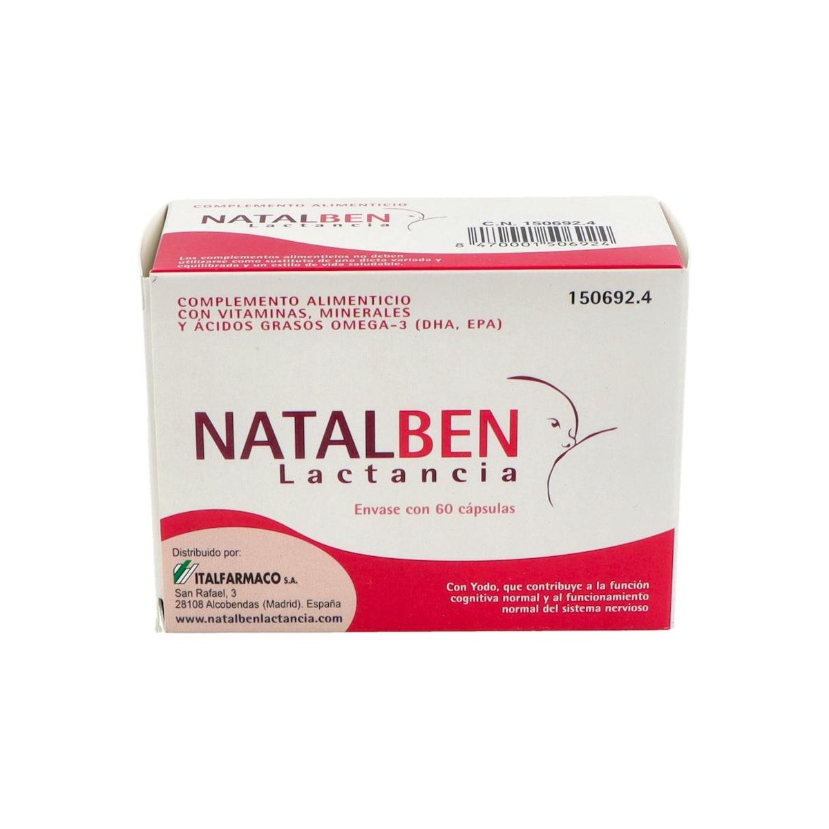 Natalben Lactancia 60 Caps