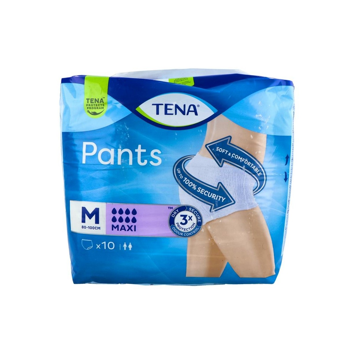 Tena Pants Maxi Absor Inco Med 10U