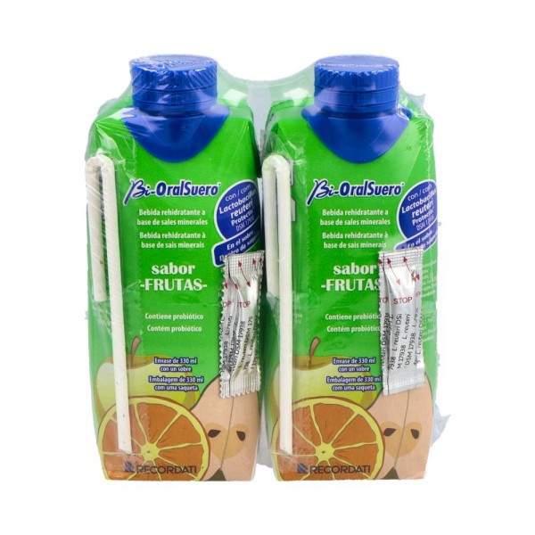 Bioralsuero Frutas 3X200 Ml Briks
