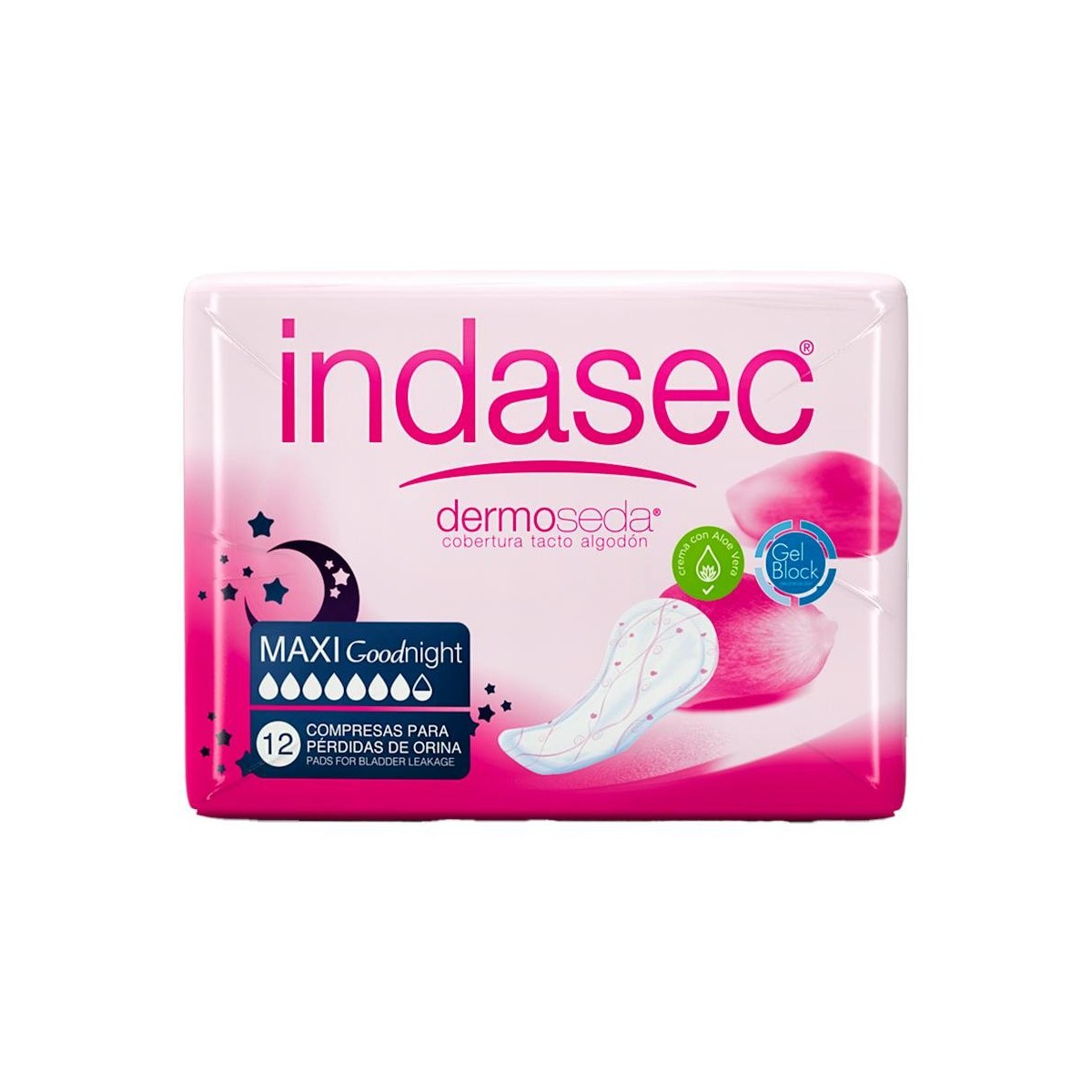 Indasec Dermoseda Maxi Good Night Bolsa 12...