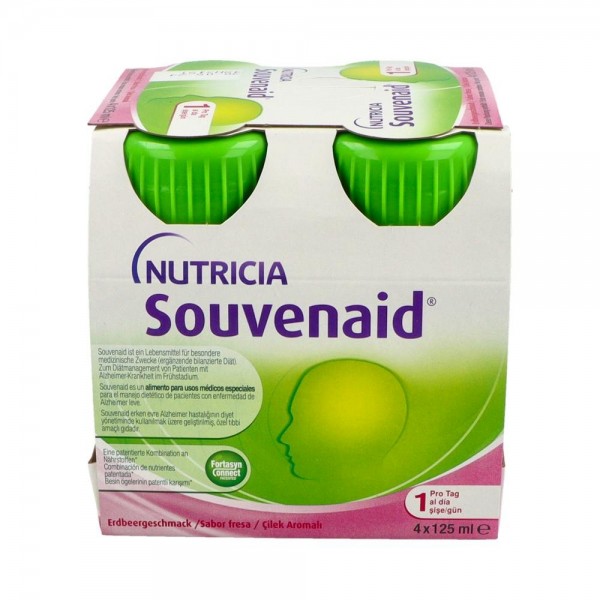 Souvenaid Fresa Bot 4X125 Ml