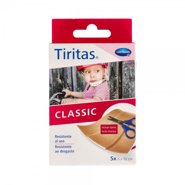 Tiritas Hartmann Classic C/ Tijera 10 Cm X 6 Cm 5 Apositos