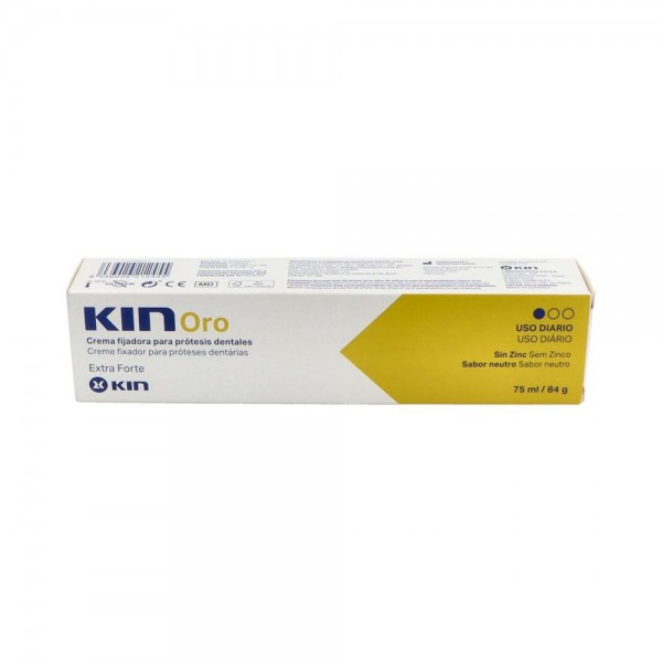 Kin Oro Crema Fijad Extra Fte 75 Ml