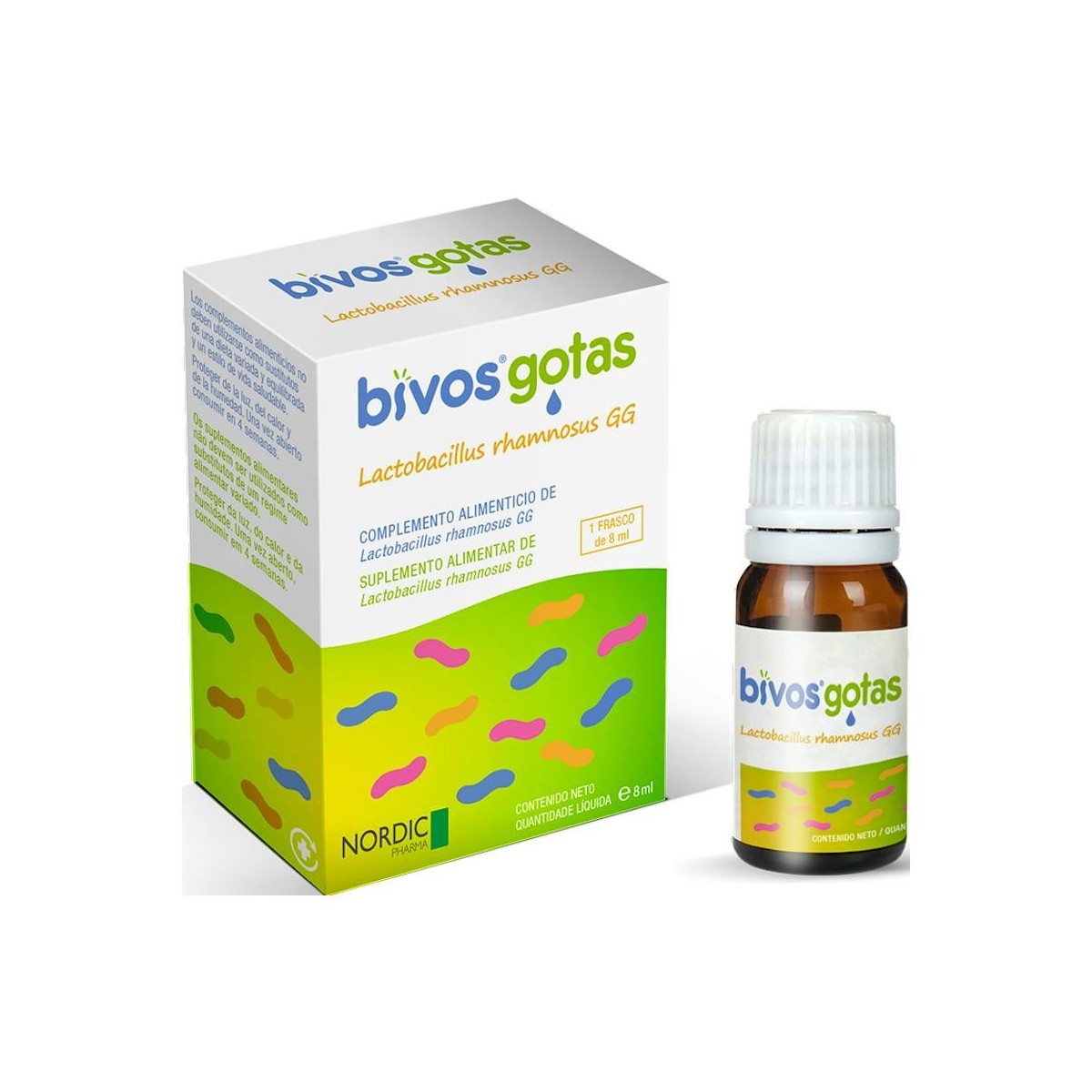 Bivos Gotas Lactobacillus Gg 8 Ml
