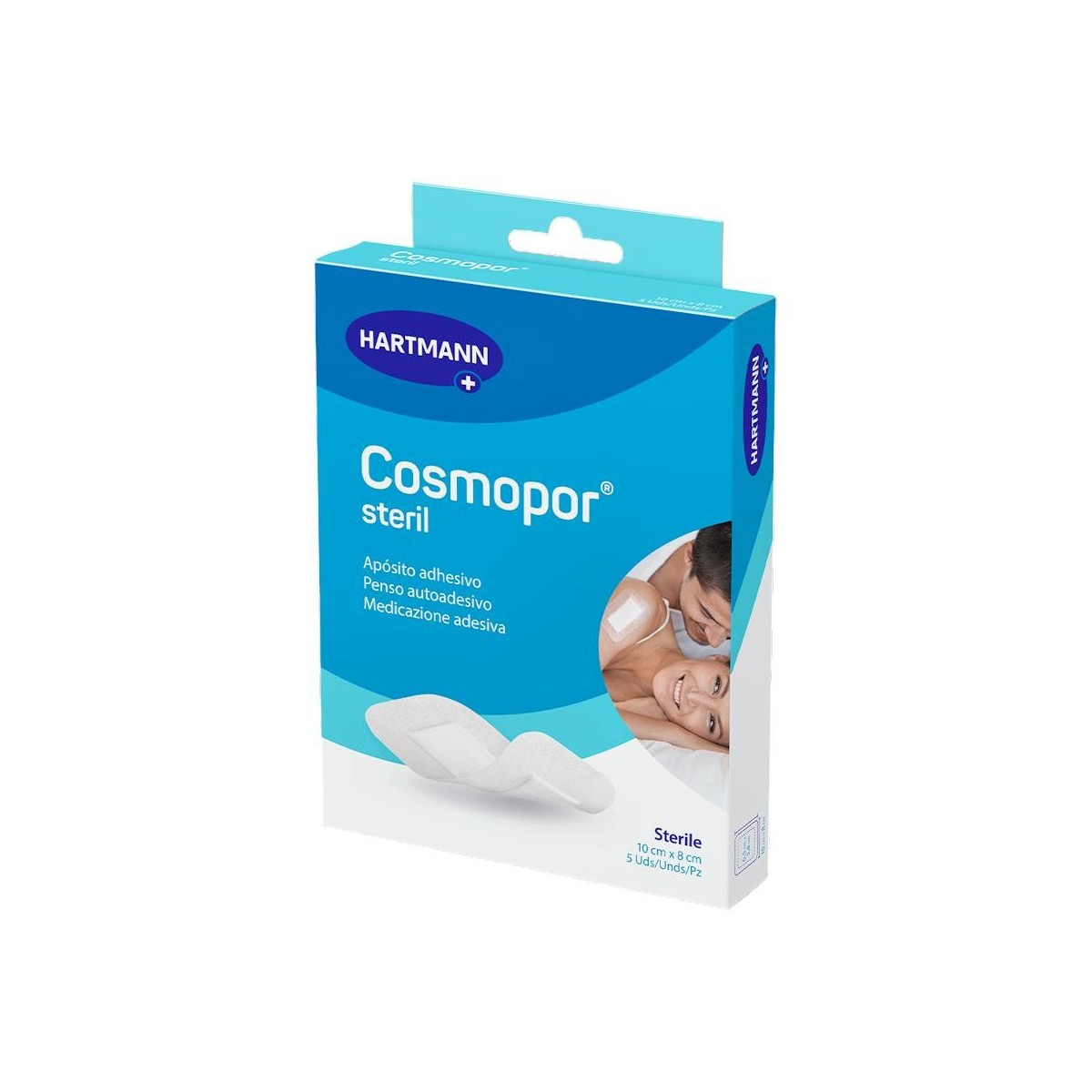 Cosmopor Steril SP 10x8 5 uds.