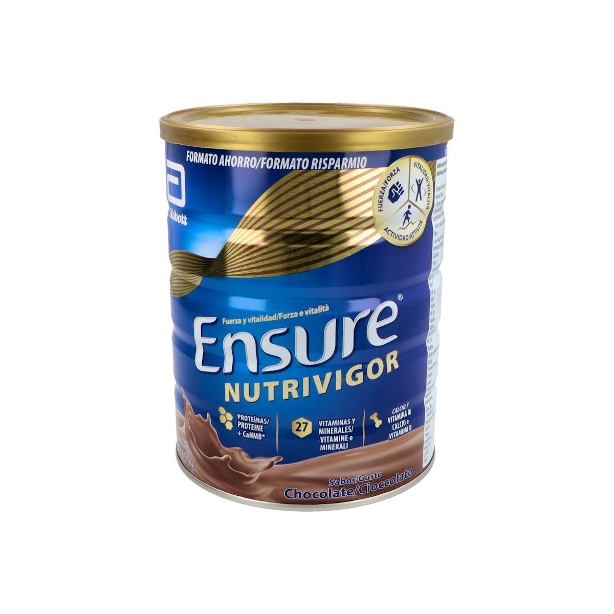 Ensure Nutrivigor Chocolate Lata 850 Gr