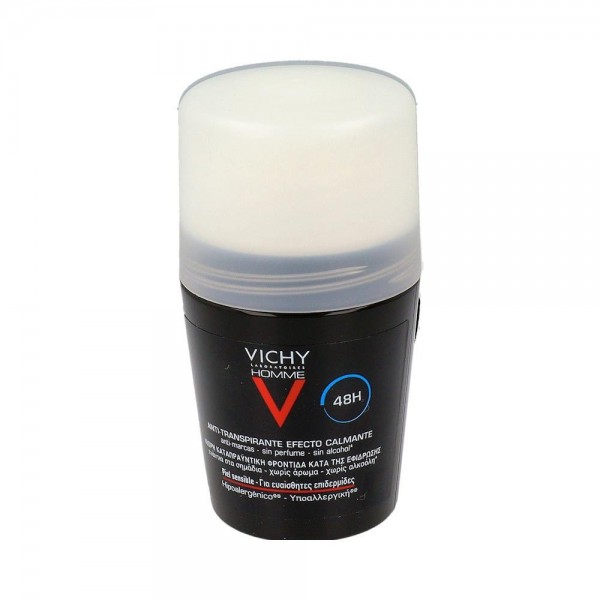Vichy Homme Desodorante Bola P/Sensible 50 Ml