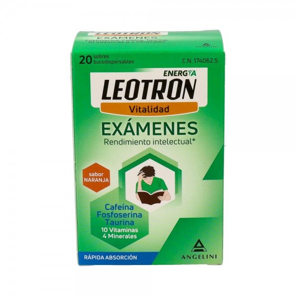 Leotron Examenes 20 Sobres Buco