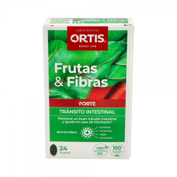 Ortis Frutas Y Fibras Forte 24 Comp