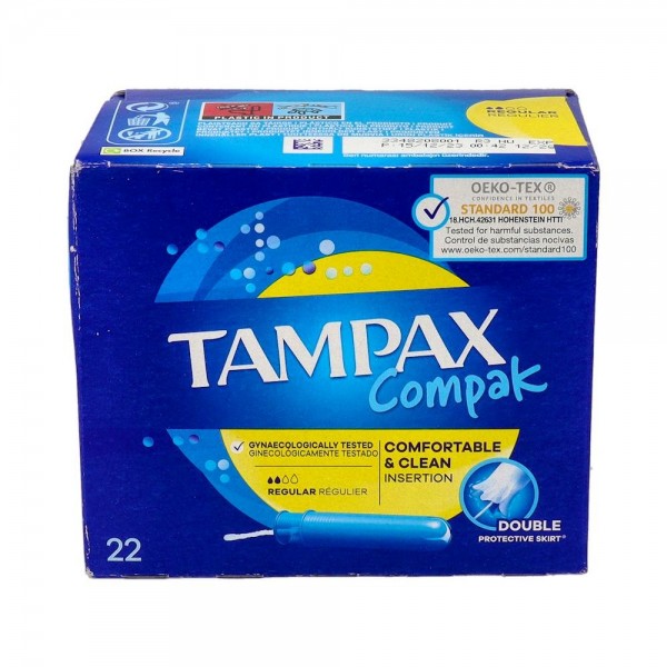 Tampax Compak Regular 22