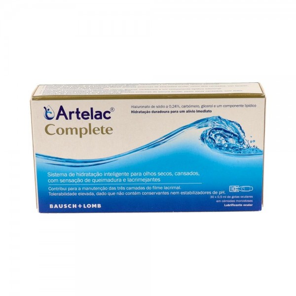 Artelac Complete 30 Unidosis 0,5 Ml,