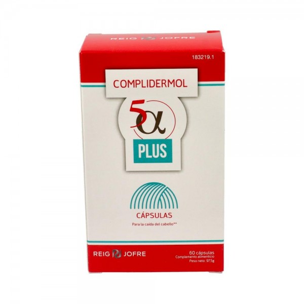 Complidermol 5Alfa Plus 60 Caps