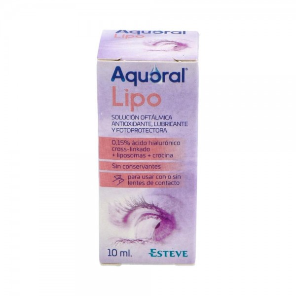 Aquoral Lipo Sol Oftalm Lubricante 10 Ml