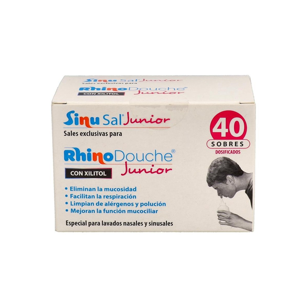 Sinusal Junior 2.5 40 Sobres Para Rhinodouche