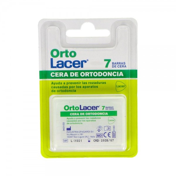 Cera Ortodoncia Lacer Protec Rozadura 7 Barras