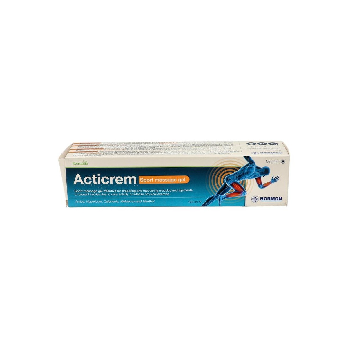 Normocare Acticrem Gel Masaje 100 Ml