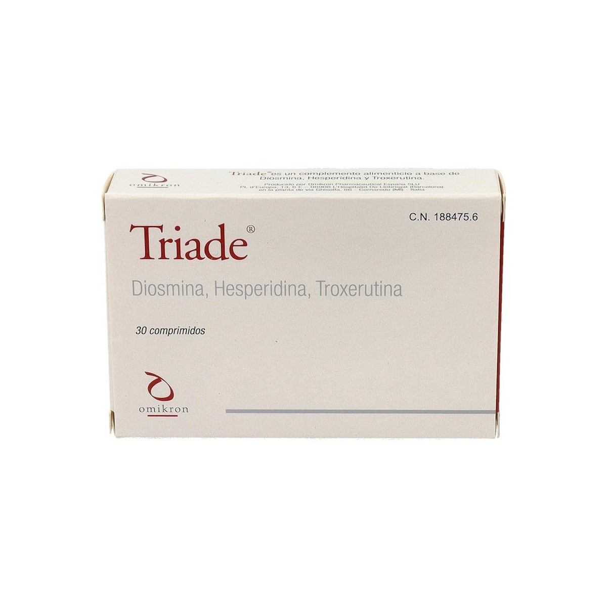 Triade 30 Comprimidos