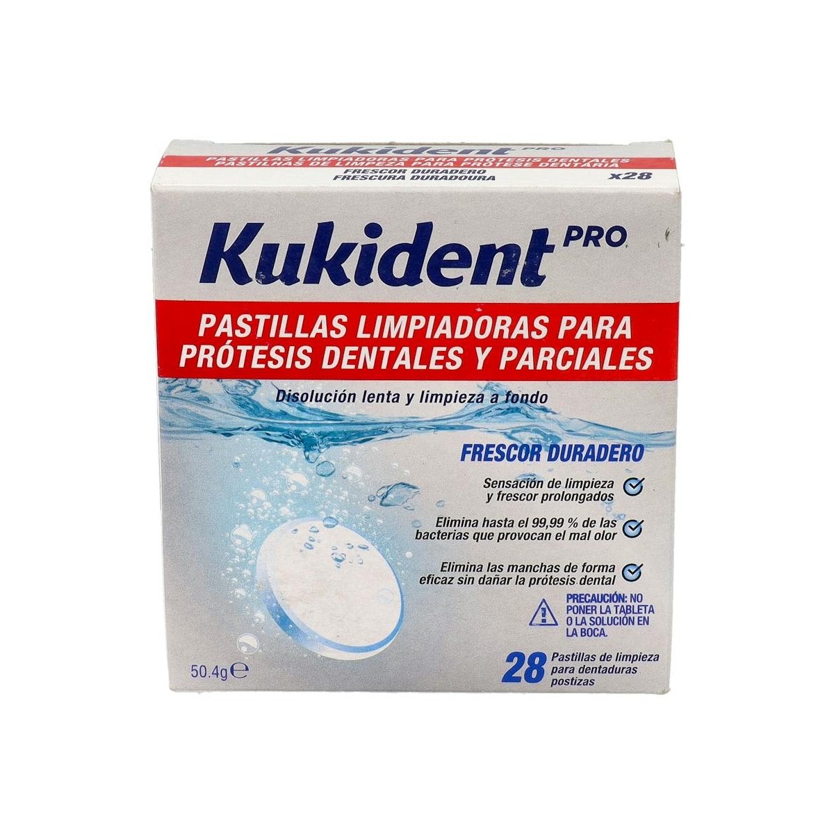Kukident Pastillas Limpiadoras 28 U