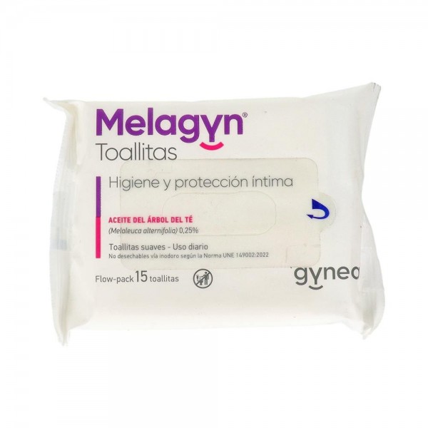 Melagyn 15 Toallitas Flow Pack