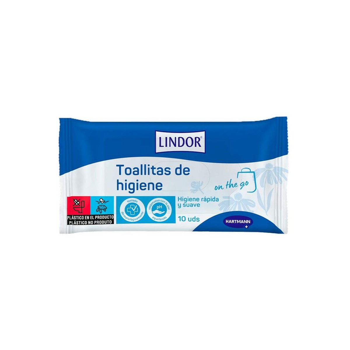 Lindor toallitas travel pack 10 uds