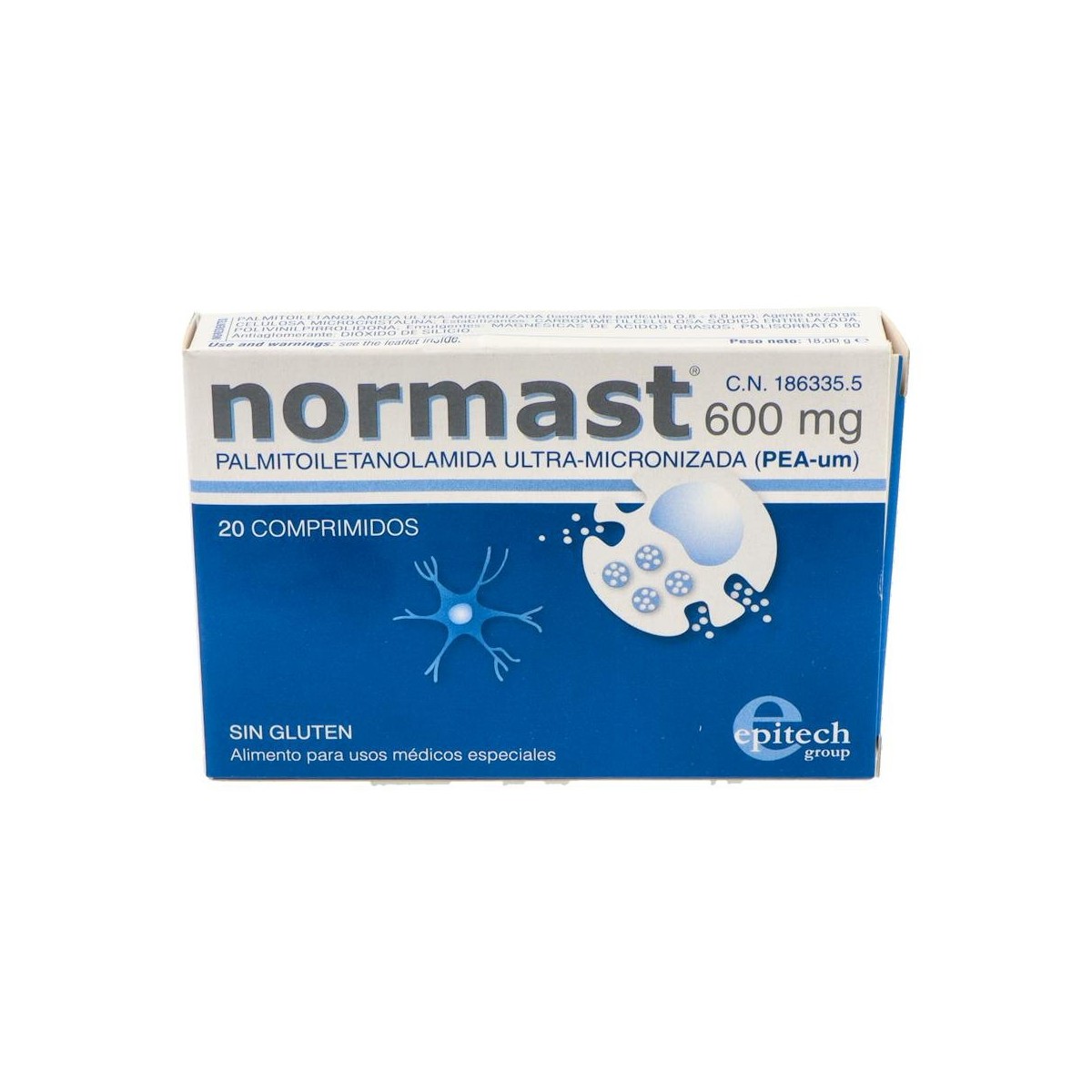 NORMAST 600 MG 20 COMP