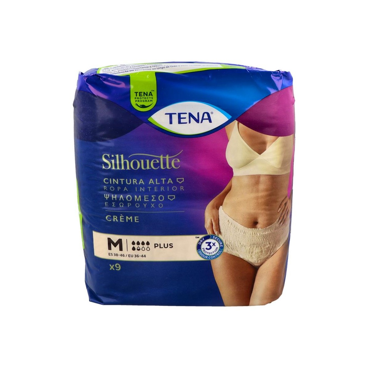 Tena Silhouette Braga Cint Alta Inco Dia Anat...