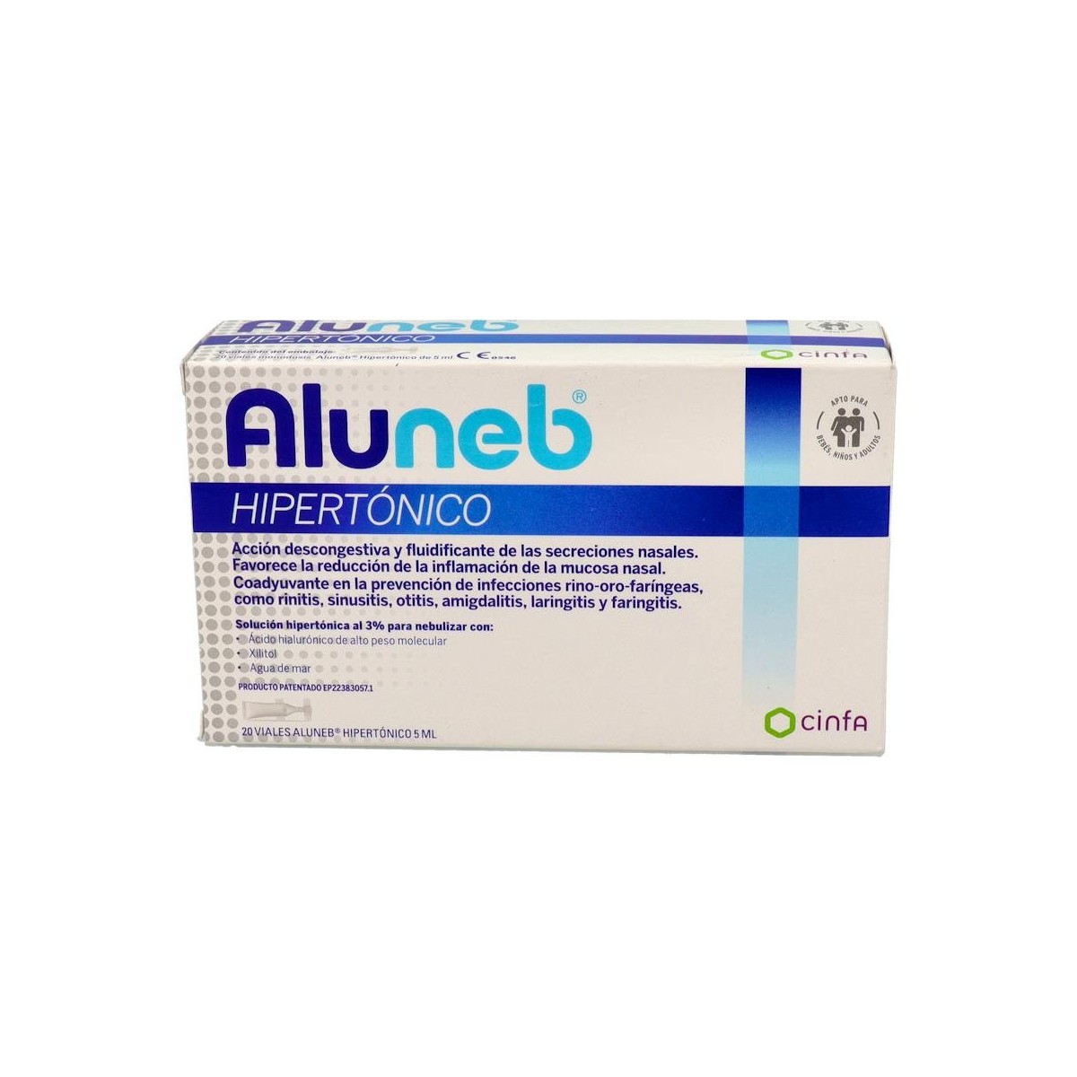 Aluneb Hiperotonico 20 Viales 5 Ml