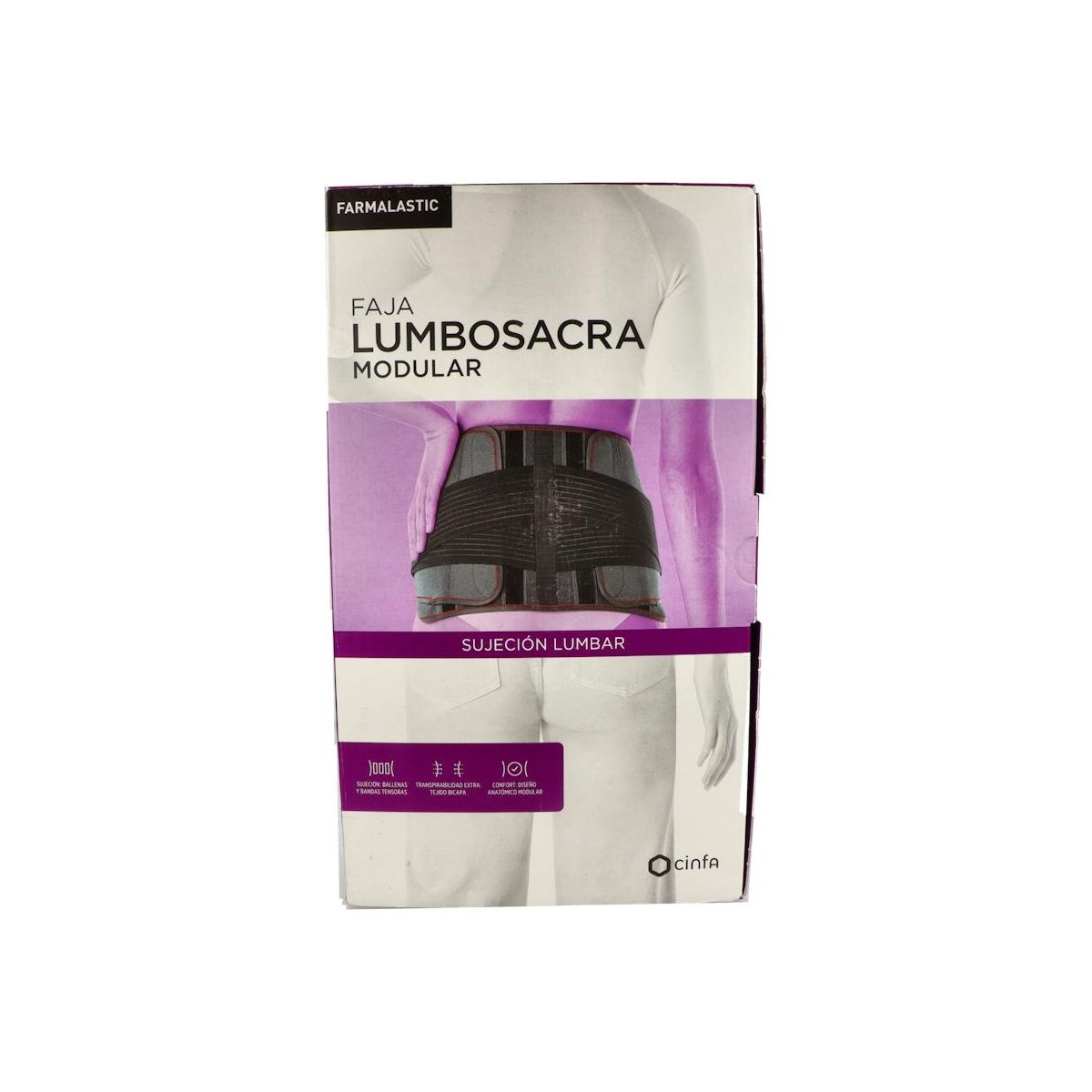 Faja Farmalastic Lumbosacra Modular T-U