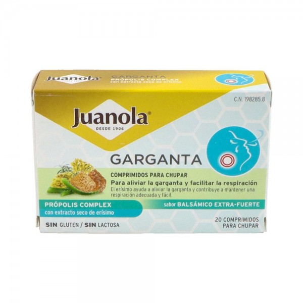 Juanola Garganta Propolis Complex Extra Fte 20 Comp P/Chupar