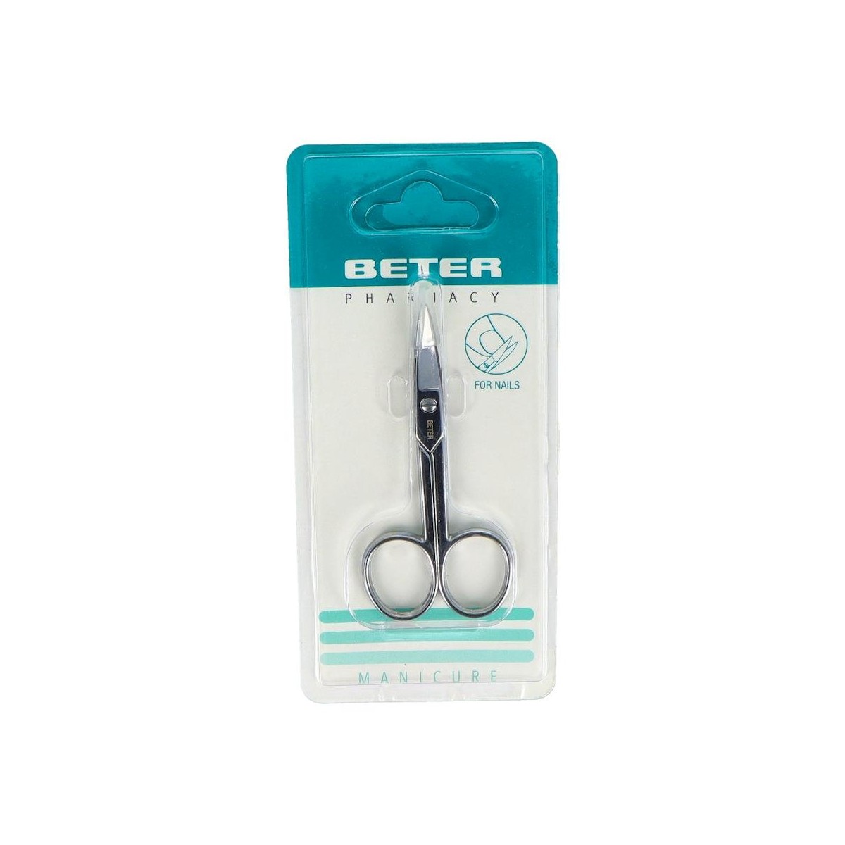Tijera Beter Uñas Curva Inox 24111