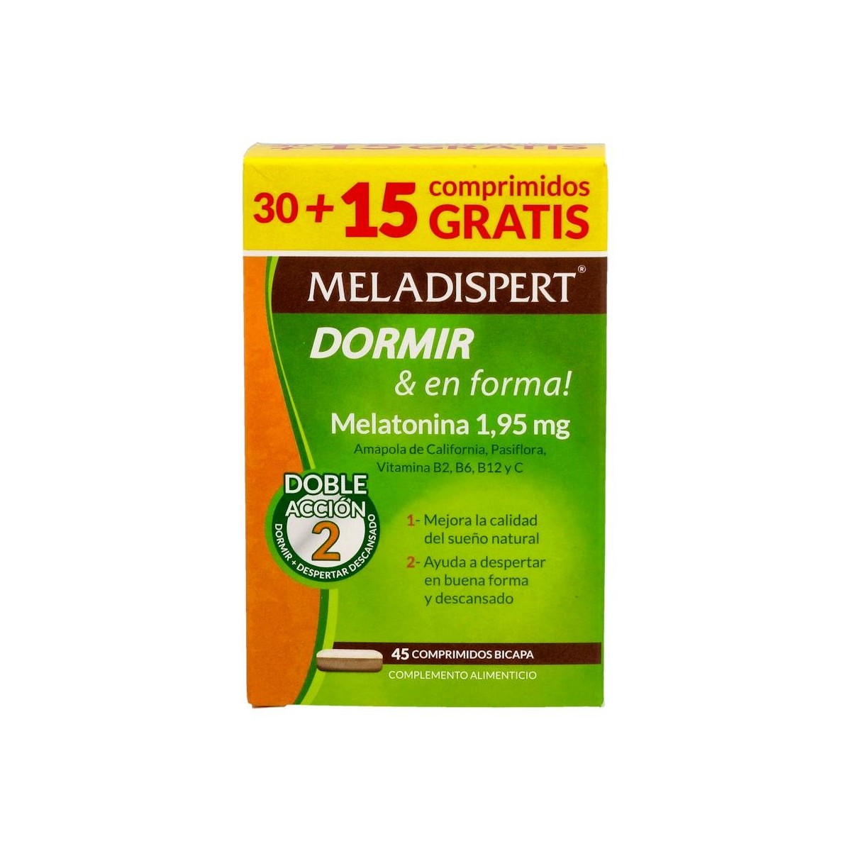 Meladispert Dormir & Forma 30 + 15 Comp