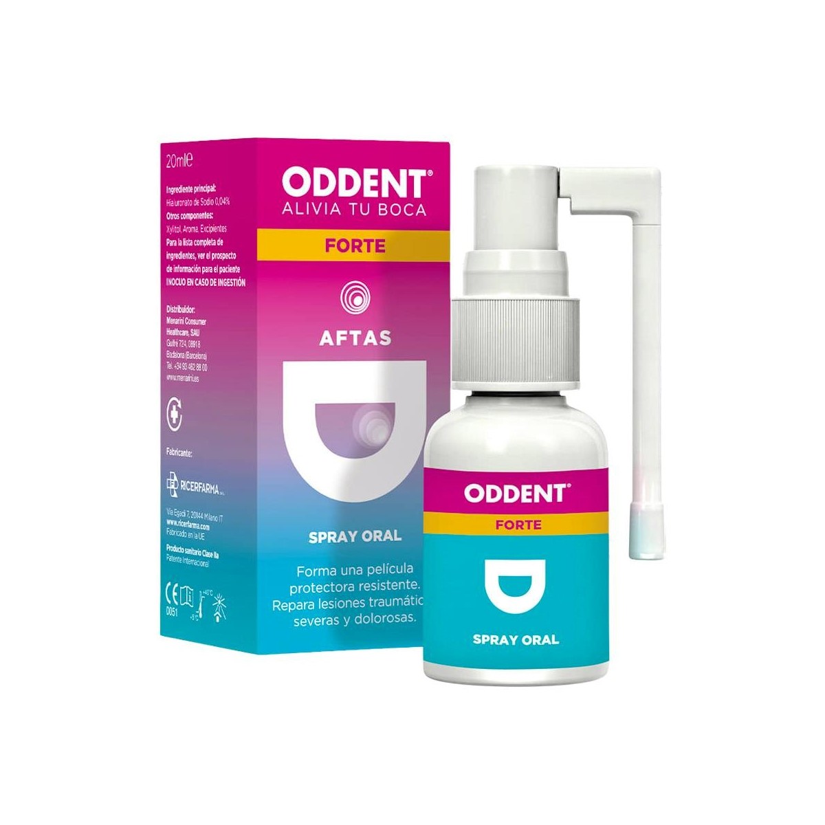 Oddent A Hialuronico Spray Forte 20 ml